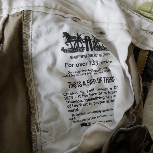 Levis Camu Jean's Sz 33x30 Mens - Picture 8 of 8